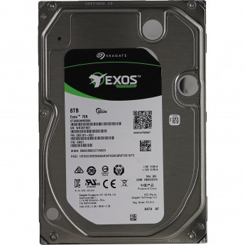 Жесткий диск SEAGATE EXOS 7E8 ORIGINAL SATA-III 8TB NAS 512E (7200RPM) 256MB 3.5" Жесткий диск SEAGATE EXOS 7E8 ORIGINAL SATA-III 8TB NAS 512E (7200RPM) 256MB 3.5"